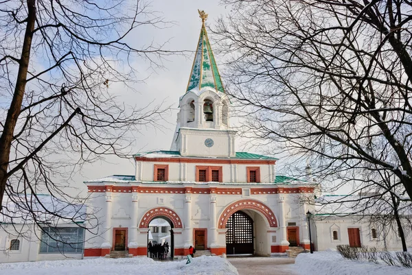 Moscow Russia February 2009 Royal Gate Kolomenskoye — Stock Photo, Image