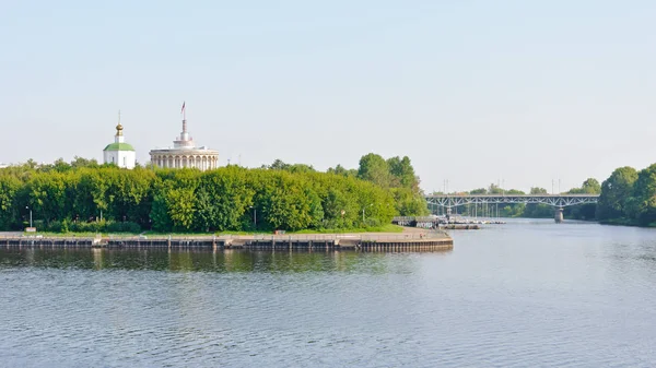 Tver Russia Giugno 2012 River Station — Foto Stock