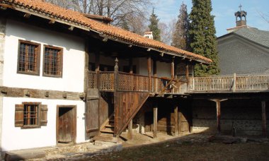 Bansko, Bulgaristan - 6 Ocak 2007: Neofit Rilski Müzesi