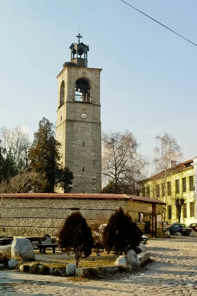 Bansko Bulgária Janeiro 2007 Igreja Trindade Luz — Fotografia de Stock