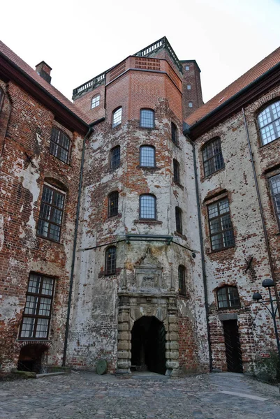 Kolding Danmark April 2010 Koldingnus Slott — Stockfoto