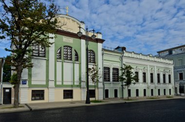 Moskova, Rusya - 3 Ağustos 2020: Martha ve Mary Church