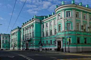 Moskova, Rusya - 3 Ağustos 2020: Moskova Öğretmenler Enstitüsü