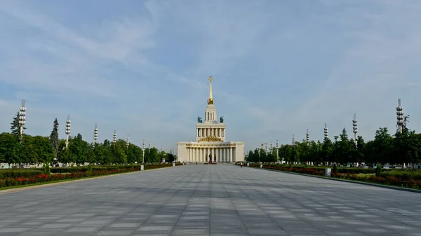 Moskva Rusko Srpna 2020 Vdnkh Pavilon Centrální — Stock fotografie