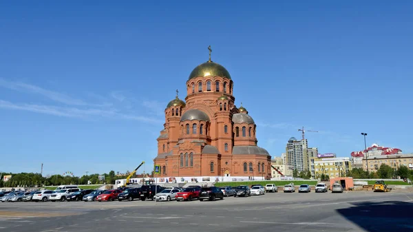 Volgograd Russia Settembre 2020 Cattedrale Alexander Nevsky — Foto Stock