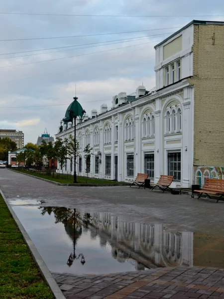 Omsk Russia September 2020 Omsk State Medical Academy — Stock Photo, Image