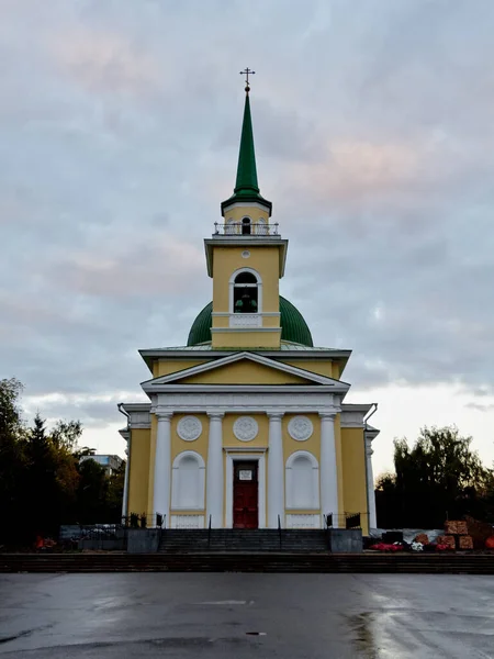 Omsk Rússia Setembro 2020 Catedral São Nicolau Cossaco — Fotografia de Stock