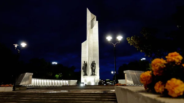 Omsk Russia September 2020 Memorial Glory Heroes — 스톡 사진