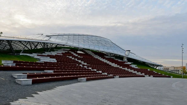 Μόσχα Ρωσία Σεπτεμβρίου 2020 Αίθουσα Συναυλιών Zaryadye — Φωτογραφία Αρχείου