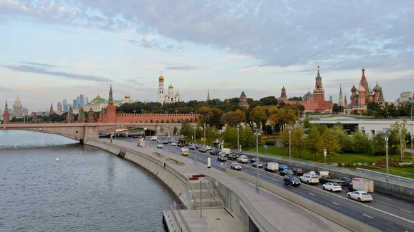 Moscou Rússia Setembro 2020 Vista Kremlin — Fotografia de Stock