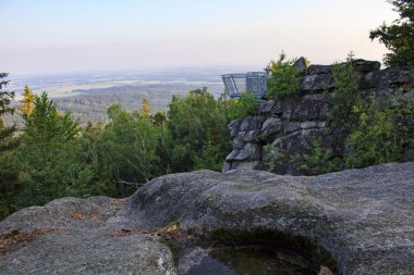 Vantage point Mandelstein taraftan su, Avusturya ile