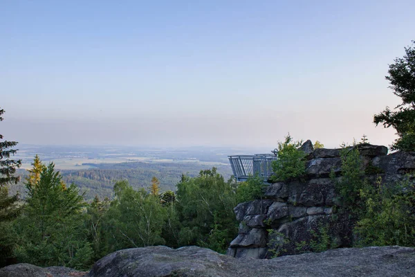 Vantage Point Side Blue Sky Mandelstein Austria — Stock Photo, Image