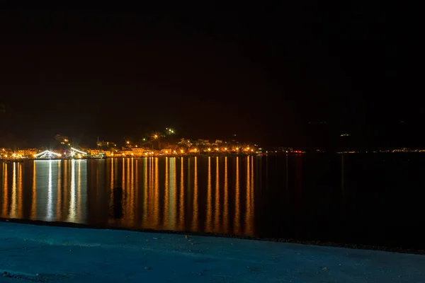 Місті Башка Моря Пляжу Невеликий Хорватії — стокове фото