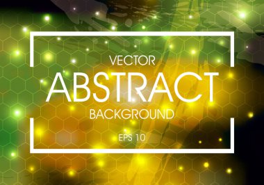 Vektör renkli arka plan ile splash doku yeşil renkli