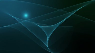 Mavi soyut dalga degrade arka plan üzerinde