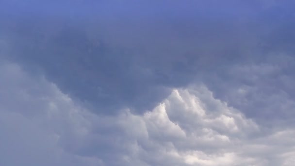 Time Lapse Amazing Cumulus Sky — Stock Video