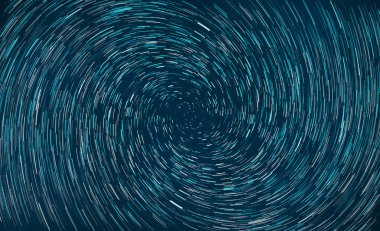 Parlak mavi ve beyaz yıldız izi arka plan illüstrasyon