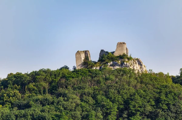 Sirotci Burg Wald Ruine Der Gotischen Burg Südmähren Palava Tschechische — Stockfoto