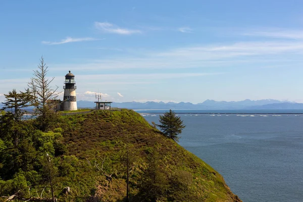 Cape Disappointment Lighthouse Ilwaco Washington State Long Beach Peninsula — Stock Photo, Image