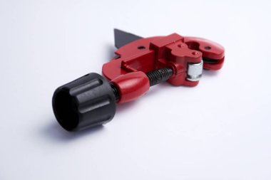 Zincir aracı bir beyaz arka plan kompozisyon içinde Bisiklete binme