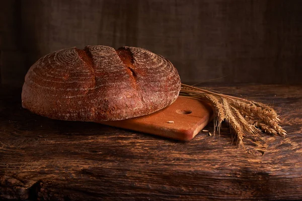 Fresh homemade bread. Crisp. Bread at leaven. Unleavened bread. dietary bread