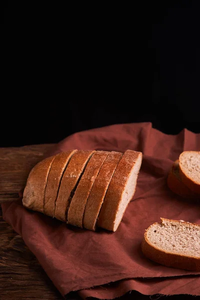 Fresh homemade bread. Crisp. Bread at leaven. Unleavened bread. dietary bread