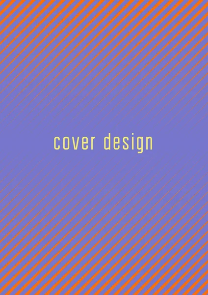 Modèle de couverture minimaliste avec dégradés — Image vectorielle