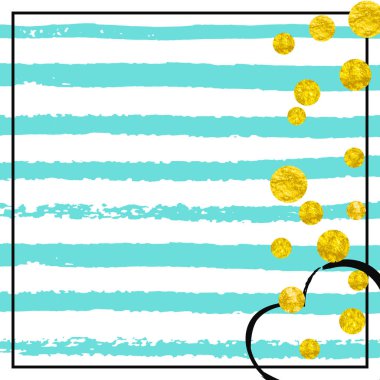 Noktalı altın parıltısı konfetisi