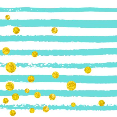 Noktalı altın parıltısı konfetisi