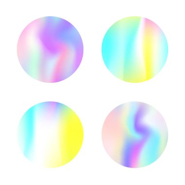 Holografik arka set.