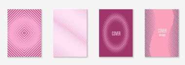 Gradyanlı minimalist kapak şablonu