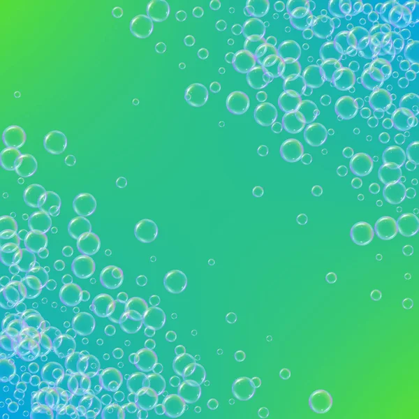 Sabun köpüğü degrade arka plan üzerinde