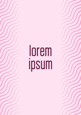 Gradyanlı minimalist kapak şablonu