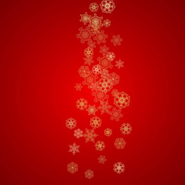 Noel ve Yeni Yıl kar taneleri