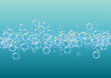 Banyo köpük degrade arka plan üzerinde