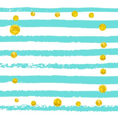 Noktalı altın parıltısı konfetisi