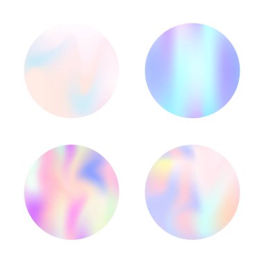 Holografik arka set.