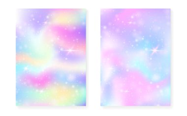 Kawaii büyü gradyanı olan tek boynuzlu at geçmişi. Prenses gökkuşağı 