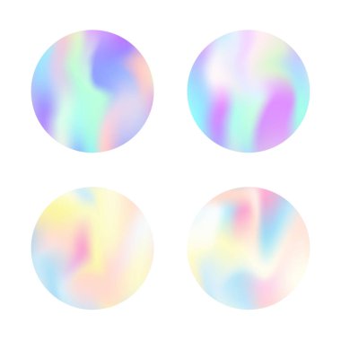 Holografik arka set.