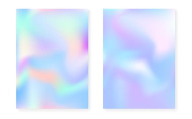 Hologram grafiksel kapaklı arkaplan.