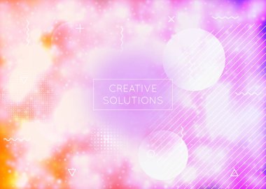 Sıvı mor şekilli neon arkaplan. Parlak sıvı. Fluor