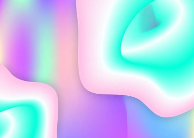 Sıvı şekilli ve elementli akışkan dinamik arkaplan.