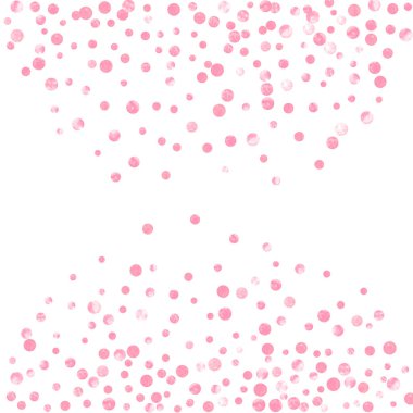 Noktalı altın parıltısı konfetisi