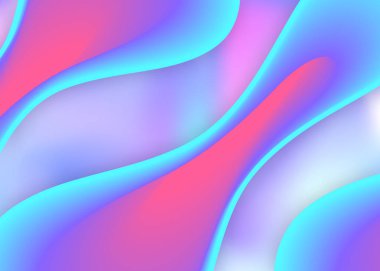 Dinamik elementler ve şekillerle sıvı arkaplan.