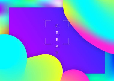 Dinamik elementleri ve şekilleri olan sıvı. İniş sayfası.