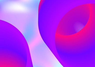 Dinamik elementler ve şekillerle sıvı arkaplan.