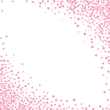 Noktalı altın parıltısı konfetisi