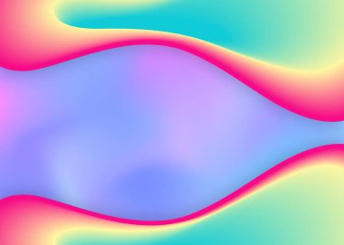 Dinamik elementler ve şekillerle sıvı arkaplan.