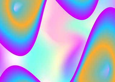 Dinamik elementler ve şekillerle sıvı arkaplan.