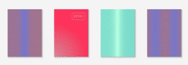 Minimalist geometrik elementle kurumsal broşür kapağı sayfası.